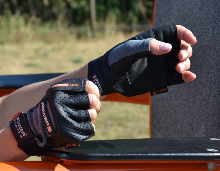 Рукавички для фітнесу Power System PS-2500 Power Plus Black/Grey M - Зображення 9