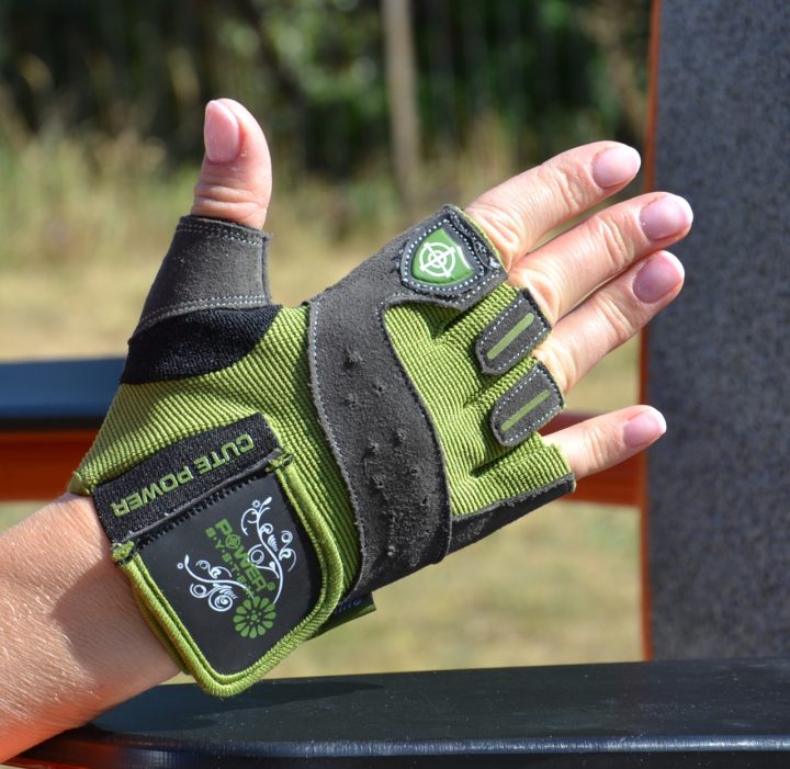 Рукавички для фітнесу Power System PS-2560 Cute Power жіночі Green S - Зображення 5