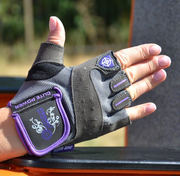Рукавички для фітнесу Power System PS-2560 Cute Power жіночі Purple S - Зображення 4