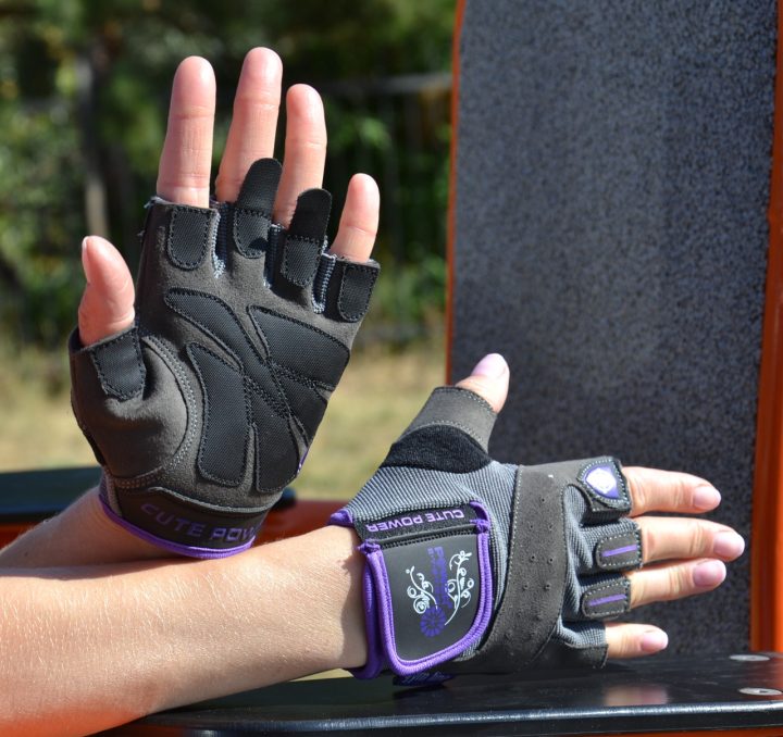 Рукавички для фітнесу Power System PS-2560 Cute Power жіночі Purple S - Зображення 6
