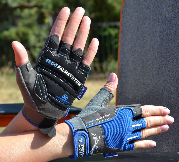 Рукавички для фітнесу Power System PS-2570 Woman’s Power жіночі Blue S - Зображення 6