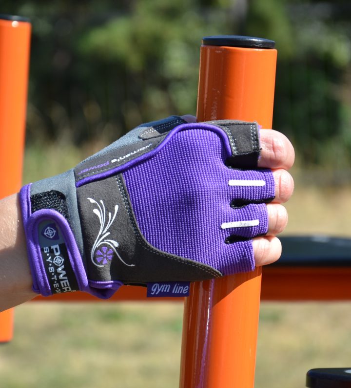 Рукавички для фітнесу Power System PS-2570 Woman’s Power жіночі Purple S - Зображення 6