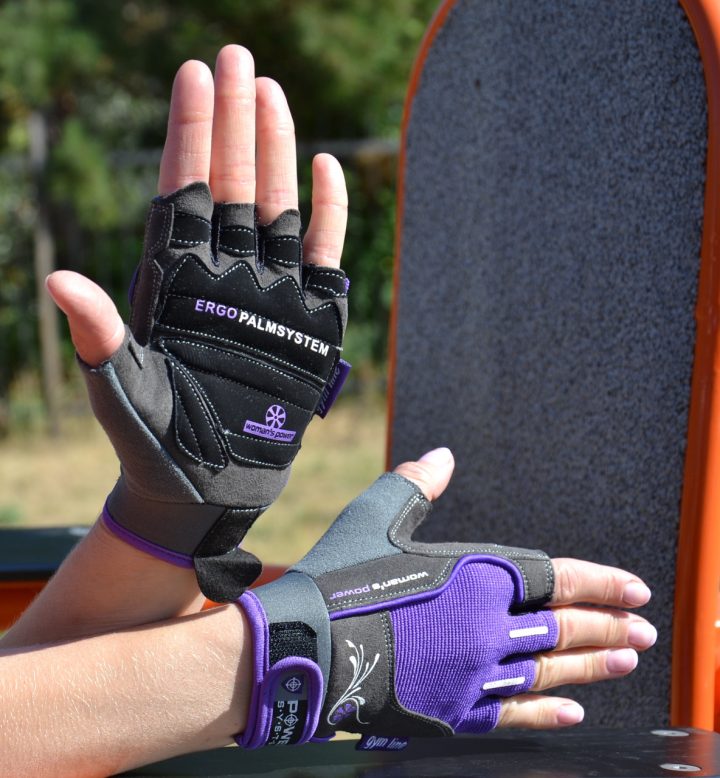 Рукавички для фітнесу Power System PS-2570 Woman’s Power жіночі Purple S - Зображення 5