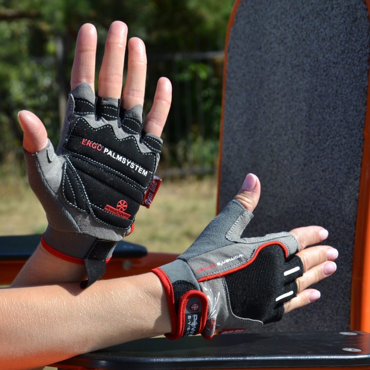 Рукавички для фітнесу Power System PS-2570 Woman’s Power жіночі Black/Red XS - Зображення 7