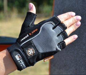 Рукавички для фітнесу Power System PS-2580 Man’s Power Black/Grey S - Зображення 5