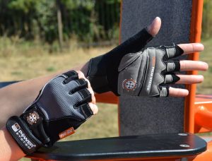 Рукавички для фітнесу Power System PS-2580 Man’s Power Black/Grey S - Зображення 9