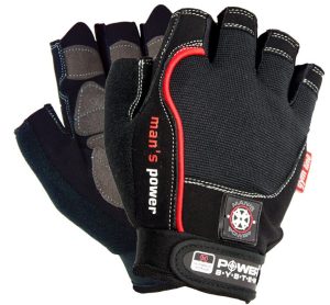 Рукавички для фітнесу Power System PS-2580 Man’s Power Black M - Зображення 1