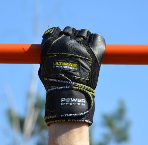Рукавички для фітнесу Power System PS-2810 Ultimate Motivation Black/Yellow Line L - Зображення 9