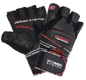 Рукавички для фітнесу Power System PS-2810 Ultimate Motivation Black Red Line XL - Зображення 1