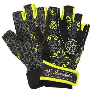 Рукавички для фітнесу Power System PS-2910 Classy Жіночі Yellow M - Зображення 1