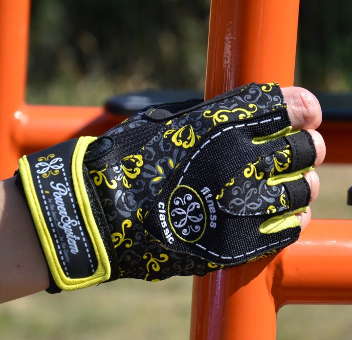Рукавички для фітнесу Power System PS-2910 Classy Жіночі Yellow S - Зображення 8