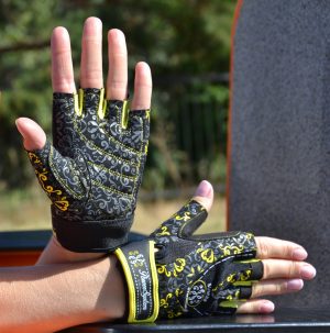 Рукавички для фітнесу Power System PS-2910 Classy Жіночі Yellow M - Зображення 7