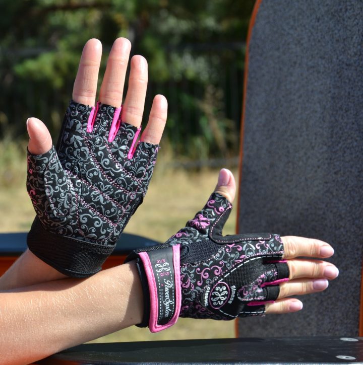 Рукавички для фітнесу Power System PS-2910 Classy Жіночі Pink S - Зображення 6