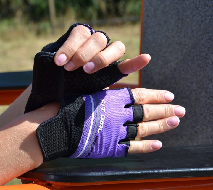 Рукавички для фітнесу Power System PS-2920 Fit Girl Evo Purple M - Зображення 10