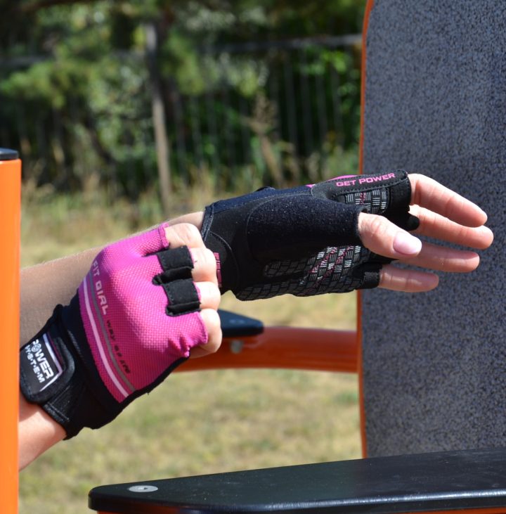 Рукавички для фітнесу Power System PS-2920 Fit Girl Evo Pink M - Зображення 9