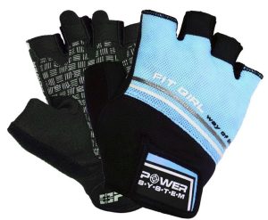 Рукавички для фітнесу Power System PS-2920 Fit Girl Evo Blue XS - Зображення 1
