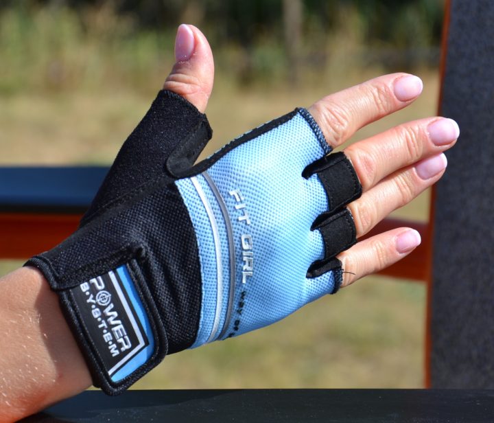 Рукавички для фітнесу Power System PS-2920 Fit Girl Evo Blue S - Зображення 5