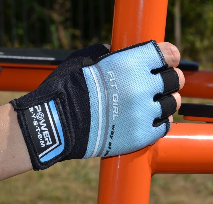 Рукавички для фітнесу Power System PS-2920 Fit Girl Evo Blue S - Зображення 8