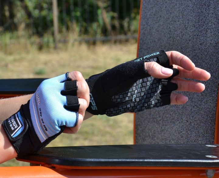 Рукавички для фітнесу Power System PS-2920 Fit Girl Evo Blue M - Зображення 9