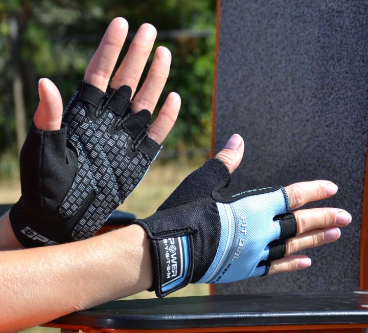 Рукавички для фітнесу Power System PS-2920 Fit Girl Evo Blue S - Зображення 7