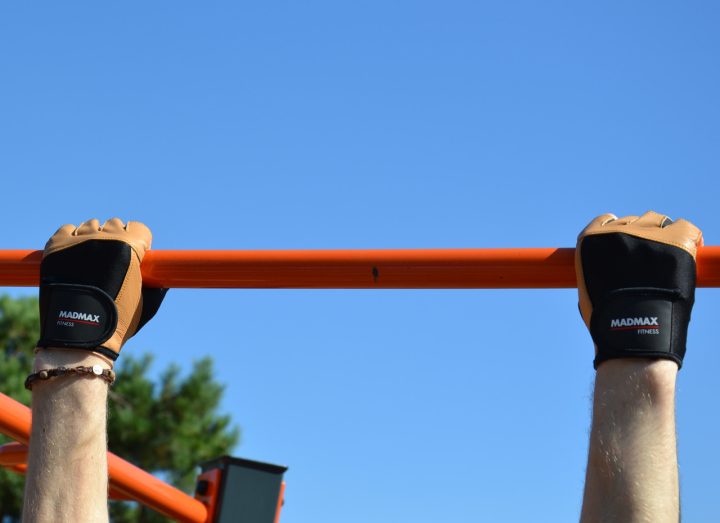 Рукавички для фітнесу MadMax MFG-444 Fitness Brown XXL - Зображення 10