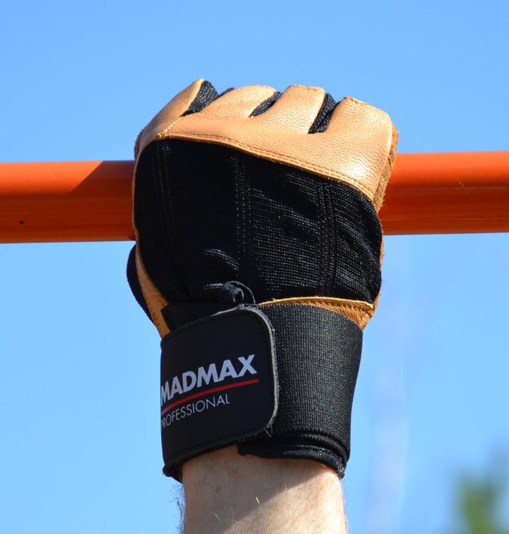 Рукавички для фітнесу MadMax MFG-269 Professional Brown M - Зображення 9