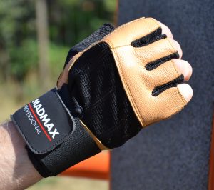 Рукавички для фітнесу MadMax MFG-269 Professional Brown M - Зображення 3