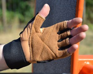 Рукавички для фітнесу MadMax MFG-269 Professional Brown M - Зображення 4