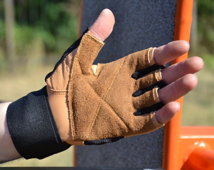 Рукавички для фітнесу MadMax MFG-269 Professional Brown XL - Зображення 4