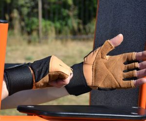 Рукавички для фітнесу MadMax MFG-269 Professional Brown M - Зображення 7