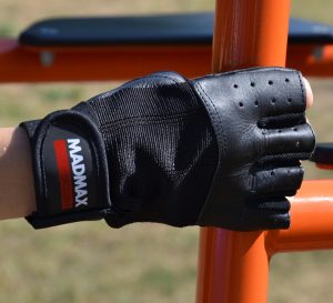 Рукавички для фітнесу MadMax MFG-248 Clasic Exclusive Black M - Зображення 9