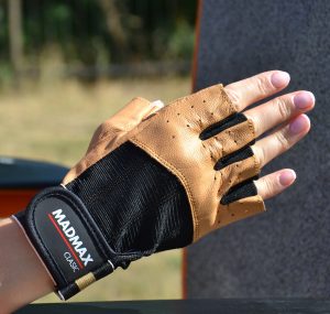 Рукавички для фітнесу MadMax MFG-248 Clasic Brown M - Зображення 2