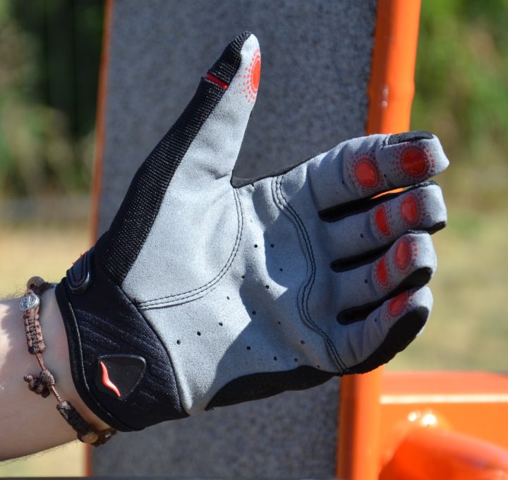 Рукавички для фітнесу MadMax MXG-103 X Gloves Black/Grey XL - Зображення 5
