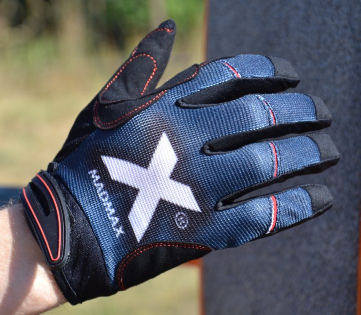 Рукавички для фітнесу MadMax MXG-102 X Gloves Black/Grey/White L - Зображення 3