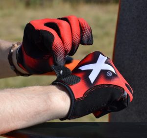 Рукавички для фітнесу MadMax MXG-101 X Gloves Black/Grey/Red L - Зображення 8