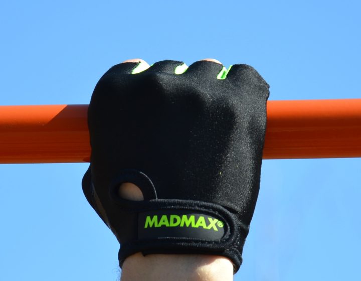 Рукавички для фітнесу MadMax MFG-251 Rainbow Green M - Зображення 9