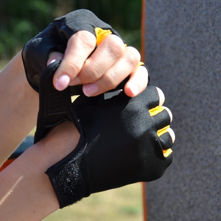 Рукавички MadMax MFG-251 Rainbow Orange L - Зображення 10