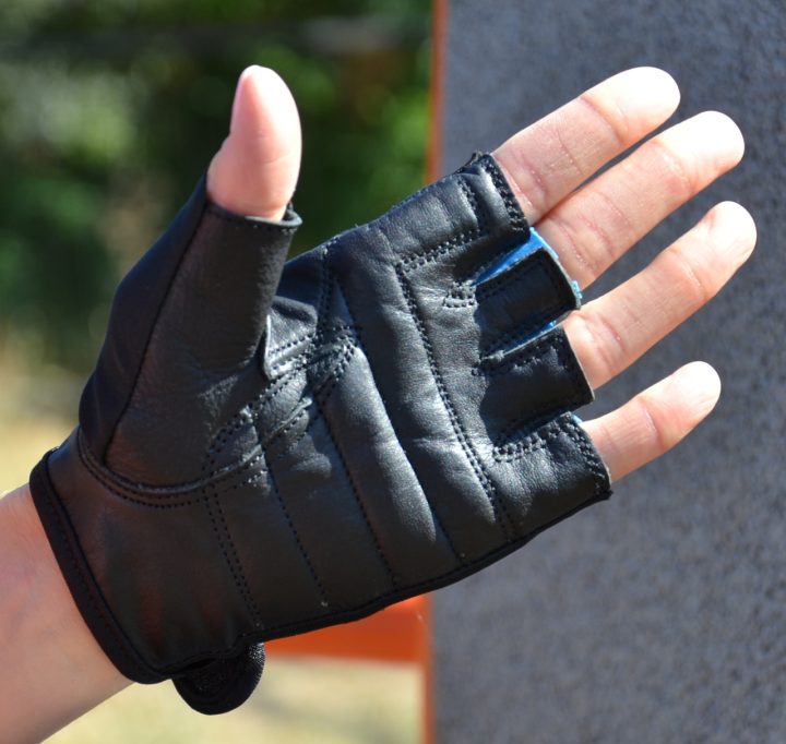 Рукавички для фітнесу MadMax MFG-251 Rainbow Turquoise L - Зображення 5