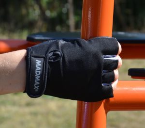 Рукавички для фітнесу MadMax MFG-251 Rainbow Grey S - Зображення 9