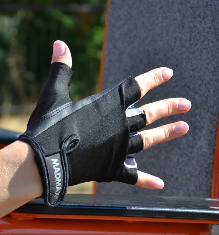 Рукавички для фітнесу MadMax MFG-251 Rainbow Grey M - Зображення 6