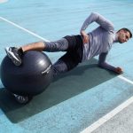М'яч для фітнесу (фітбол) Power System PS-4012 Ø65 cm PRO Gymball Black - Зображення 7