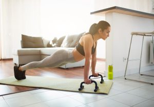 Упори для віджимань PowerPlay 4316 Push Up Bars пластикові (Скошені) - Зображення 7