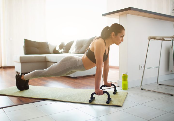 Упори для віджимань PowerPlay 4316 Push Up Bars пластикові (Скошені) - Зображення 7