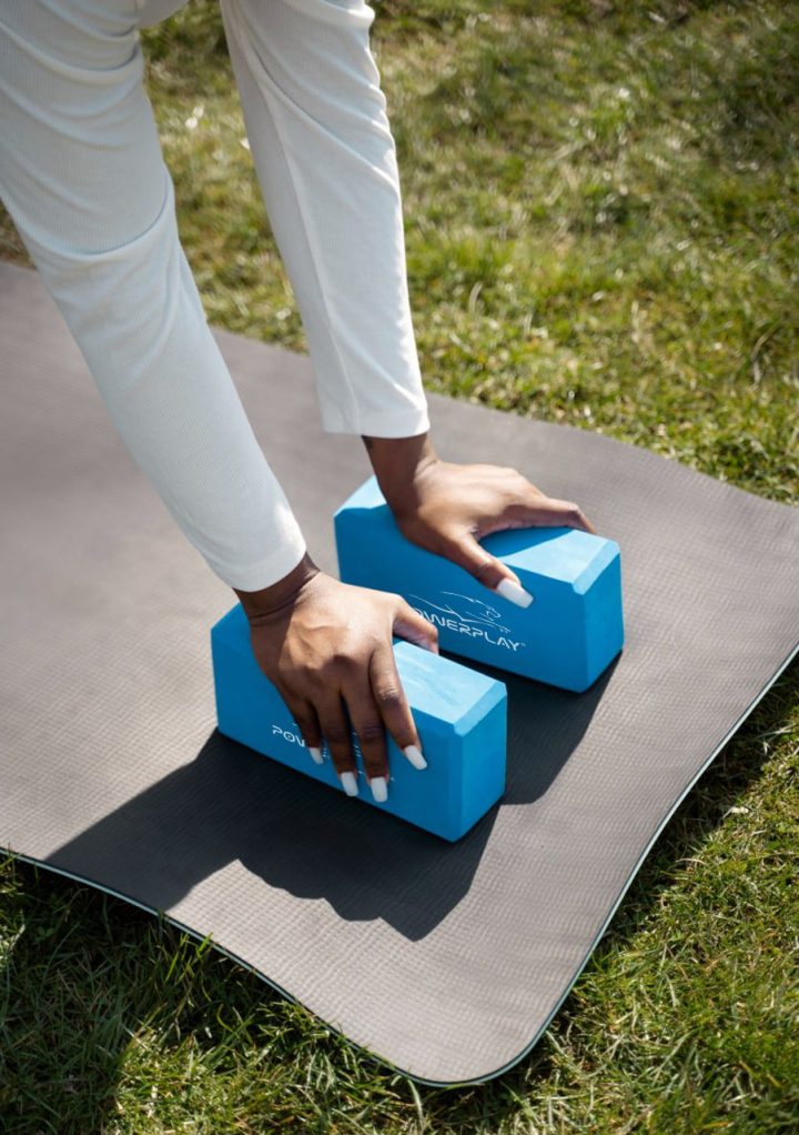 Блок для йоги PowerPlay 4006 Yoga Brick Синій - Зображення 10