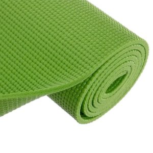 Килимок для йоги та фітнесу Power System PS-4014 PVC Fitness-Yoga Mat Green (173x61x0.6) - Зображення 5