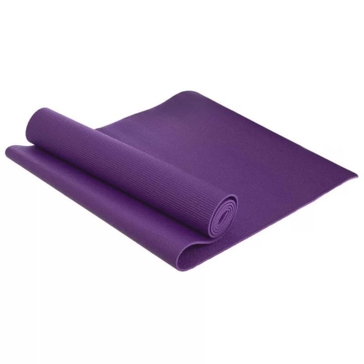 Килимок для йоги та фітнесу Power System PS-4014 PVC Fitness-Yoga Mat Purple (173x61x0.6) - Зображення 3