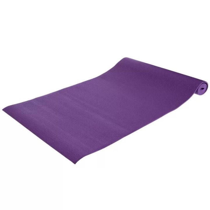 Килимок для йоги та фітнесу Power System PS-4014 PVC Fitness-Yoga Mat Purple (173x61x0.6) - Зображення 2