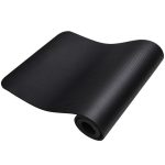 Килимок для йоги та фітнесу Power System PS-4017 NBR Fitness Yoga Mat Plus Black (180х61х1) - Зображення 5