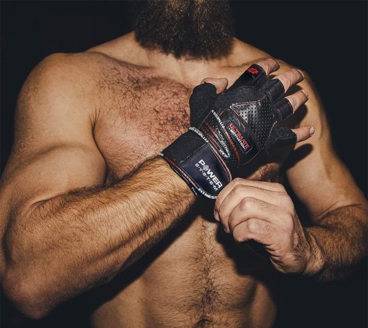Рукавички для фітнесу Power System PS-2810 Ultimate Motivation Black/Red Line L - Зображення 9