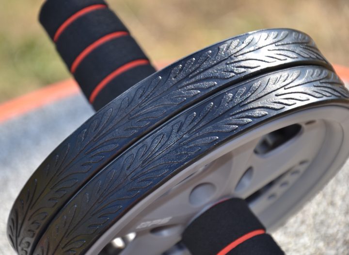 Колесо для преса Power System PS-4042 Dual-Core Ab Wheel Grey/Black - Зображення 10